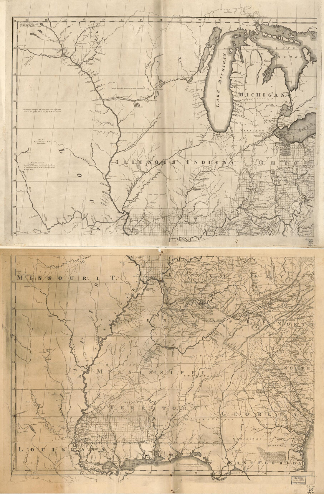 This old map of Roads, the Situations, Connections & Distances of the Post-offices, Stage Roads, Counties & Principal Rivers from 1804 was created by W. (William) Barker, Abraham Bradley, William Harrison in 1804