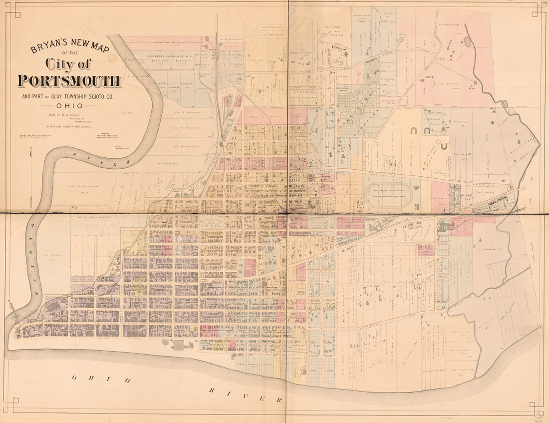 This old map of Bryan&