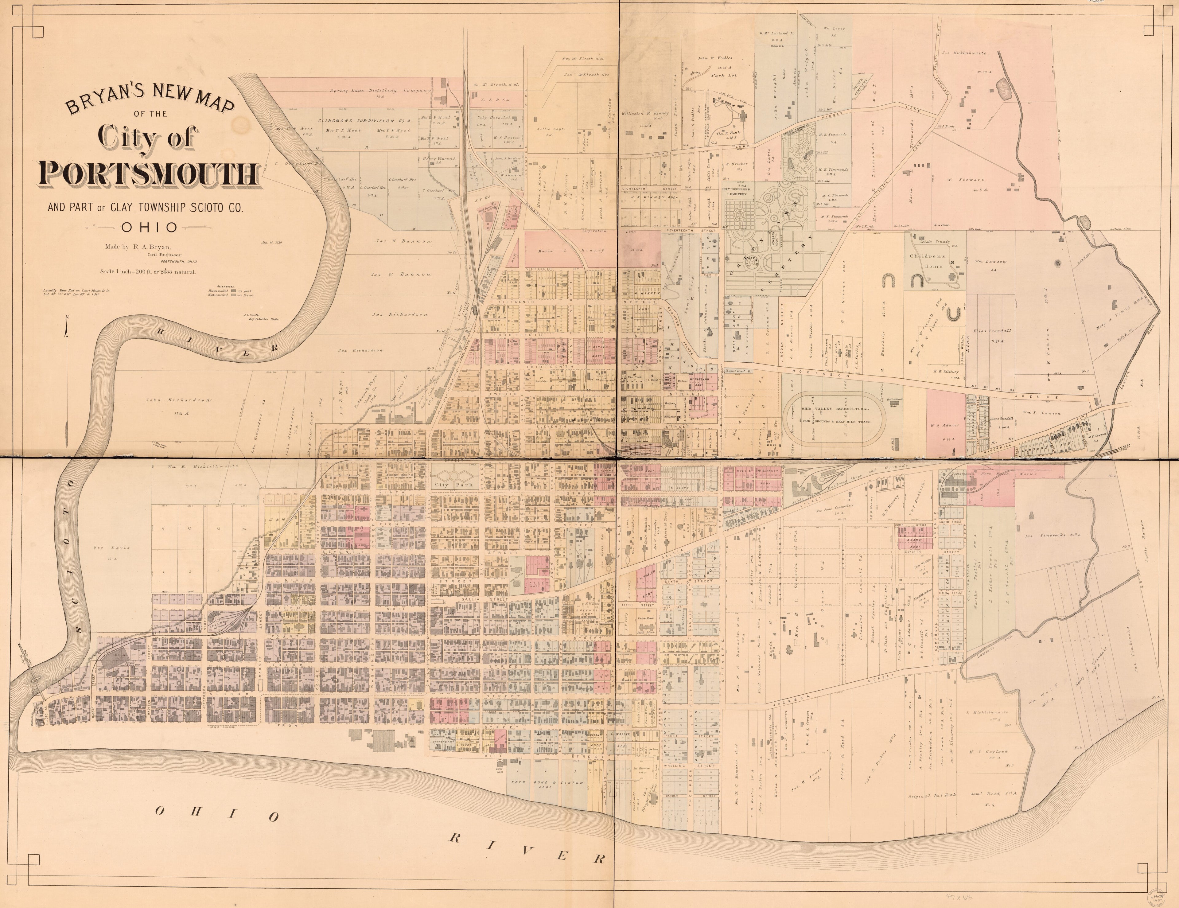This old map of Bryan&
