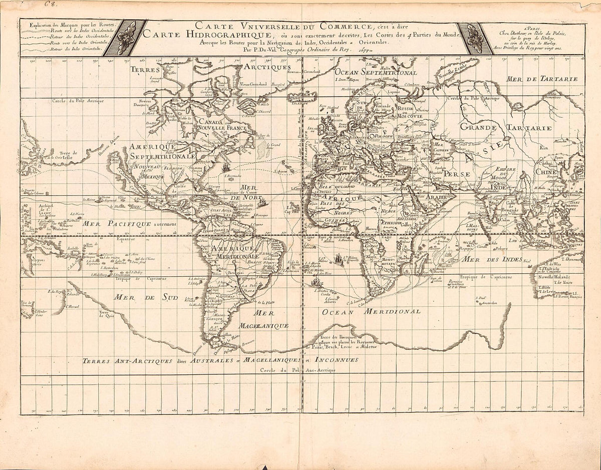 Carte Vniverselle Du Commerce, C&