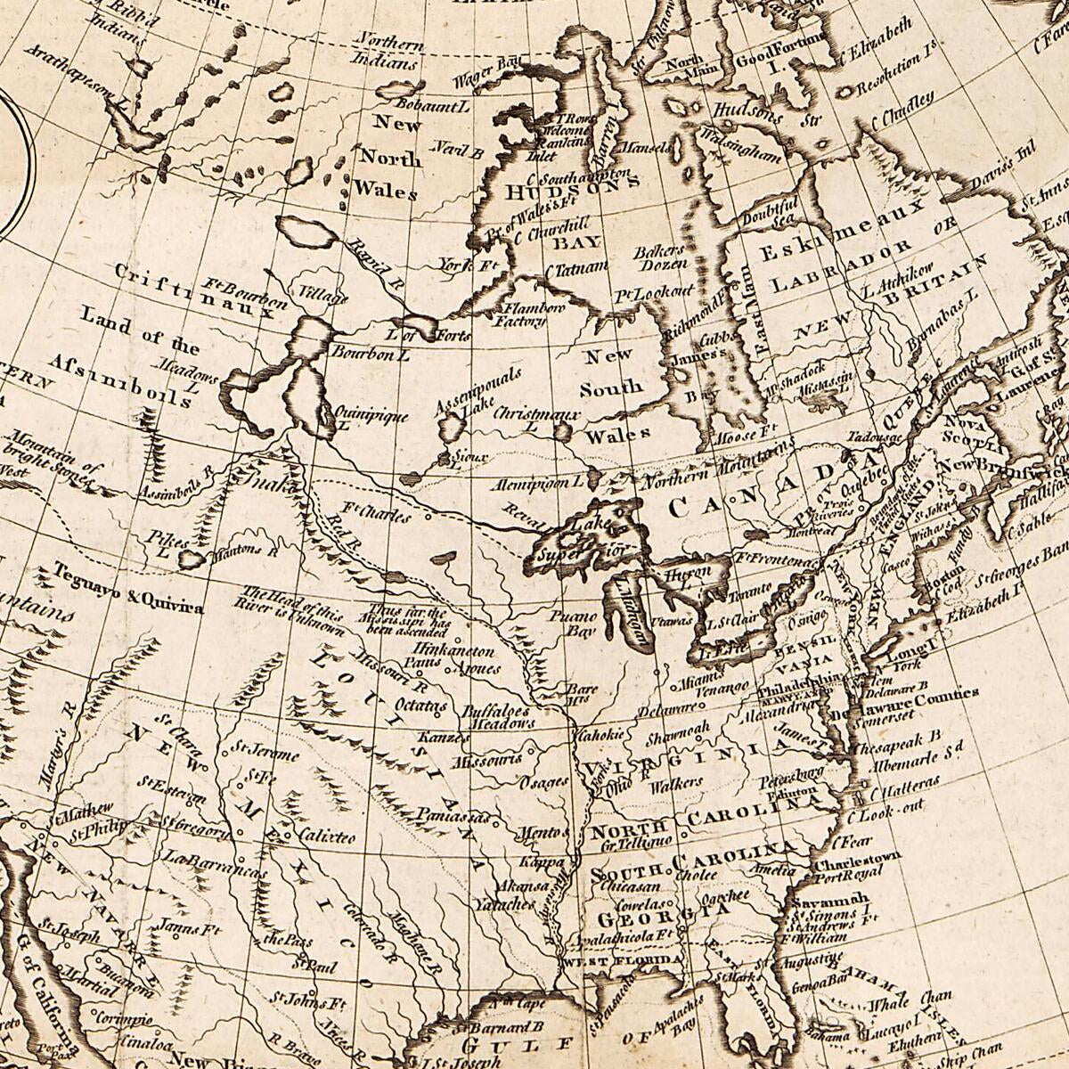 This old map of A General Map of North America from the Best Authorities from 1790 was created by  MC Intyre in 1790