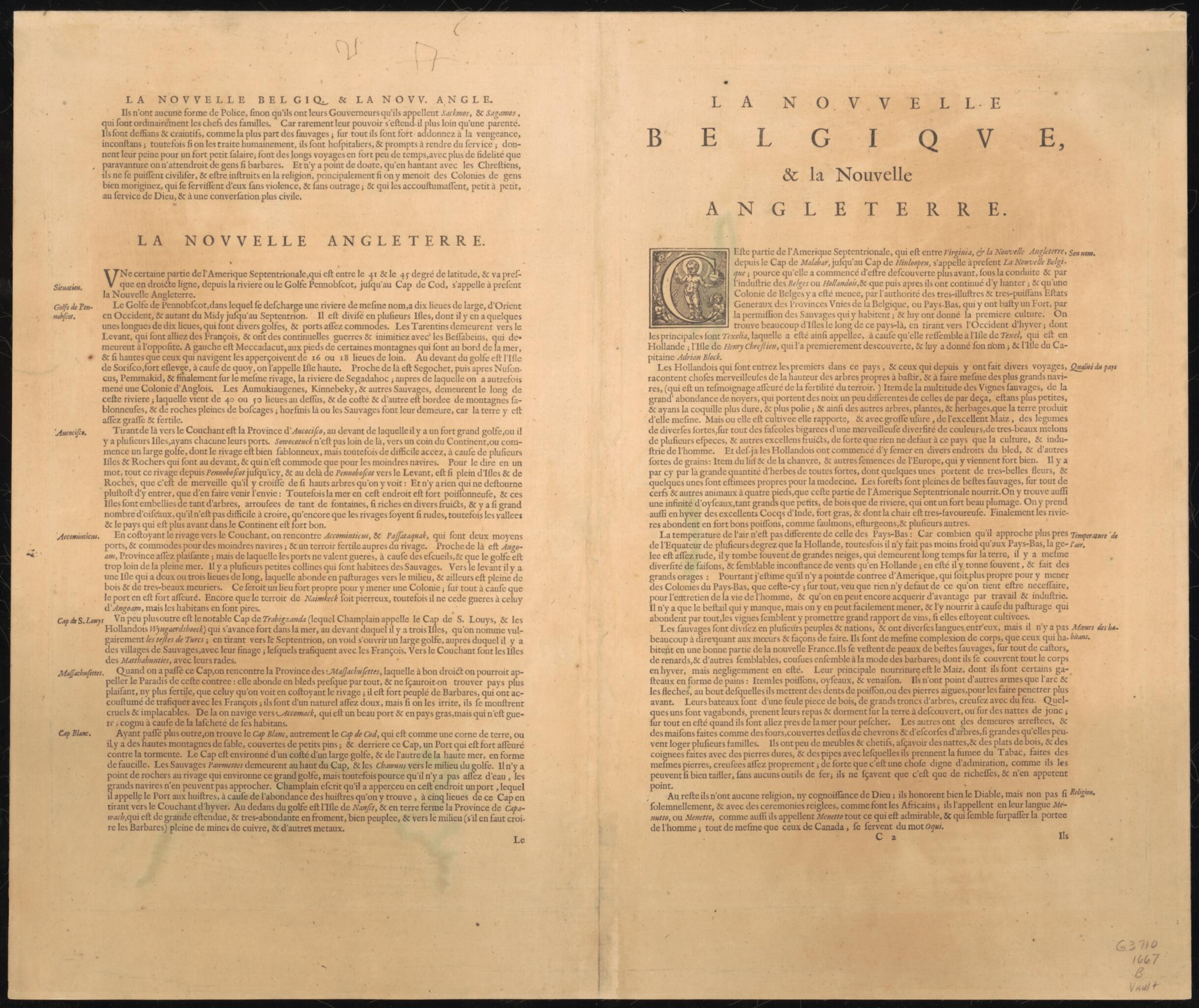 This old map of Nova Belgica Et Anglia Nova from 1635 was created by Willem Janszoon Blaeu in 1635