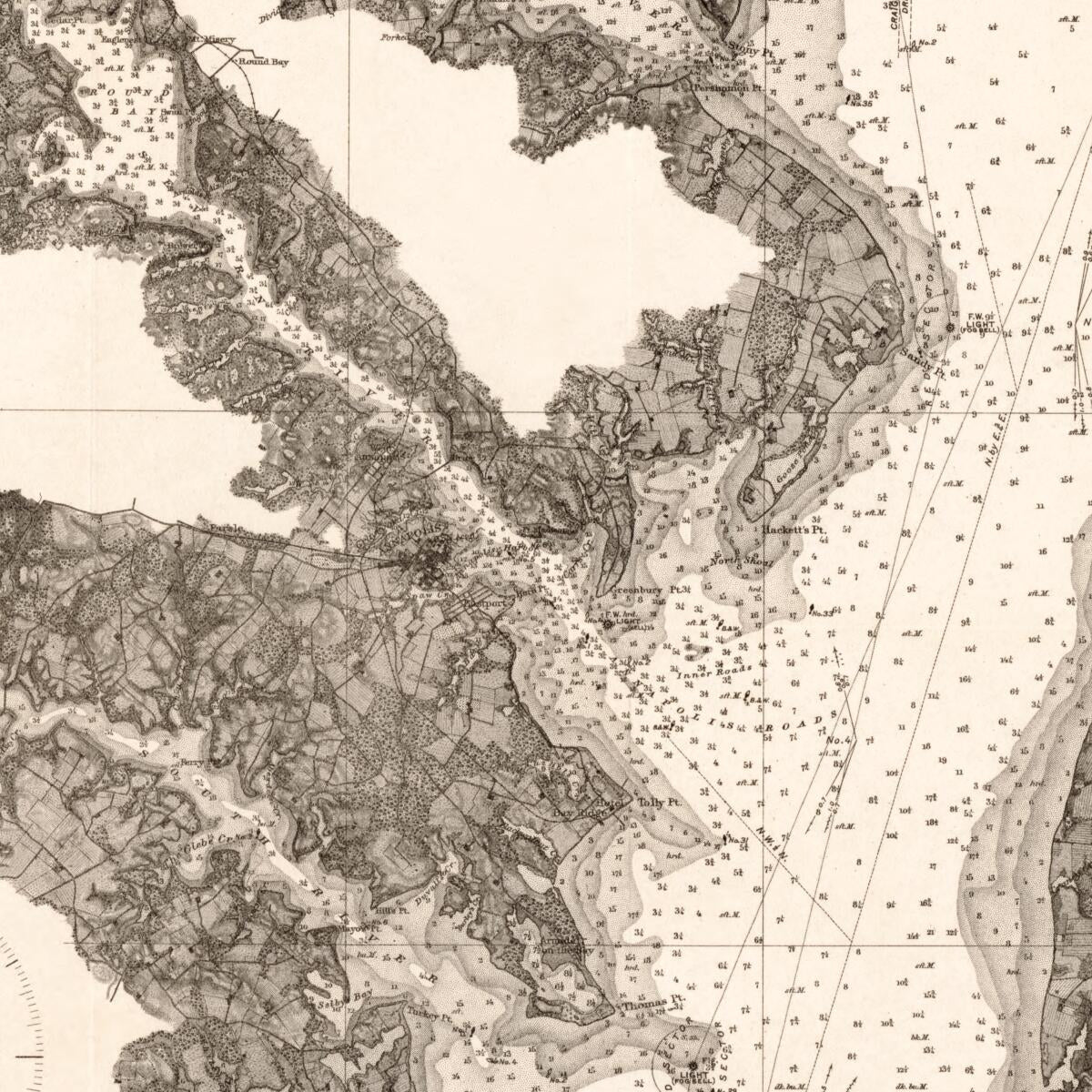 This old map of Chesapeake Bay from 1862 was created by  United States Coast Survey,  United States. Congress. Senate in 1862