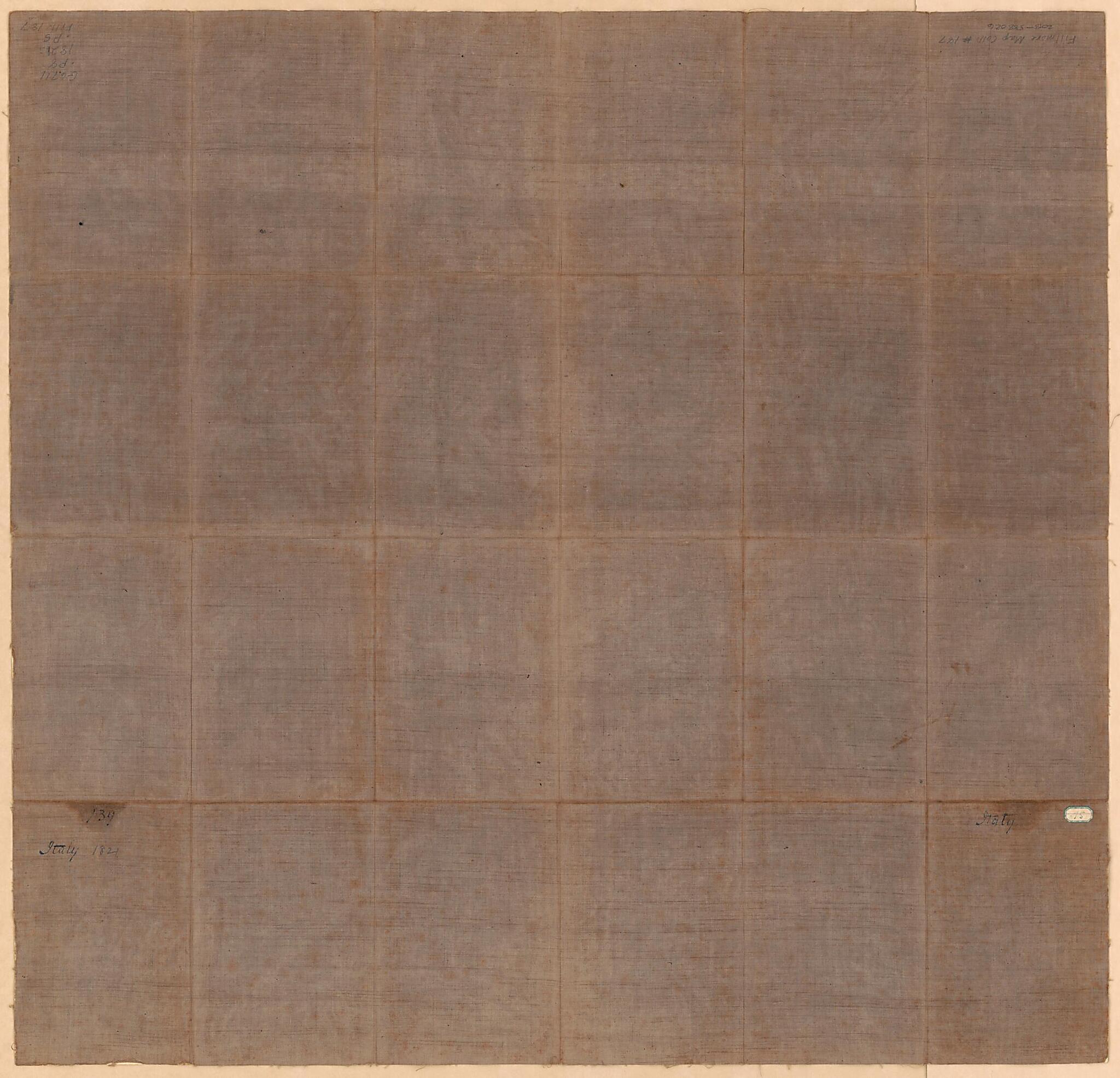 This old map of Carta Postale E Stradale Dell&