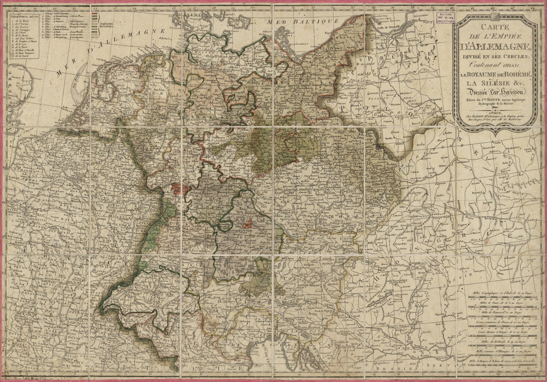 This old map of Carte De L&