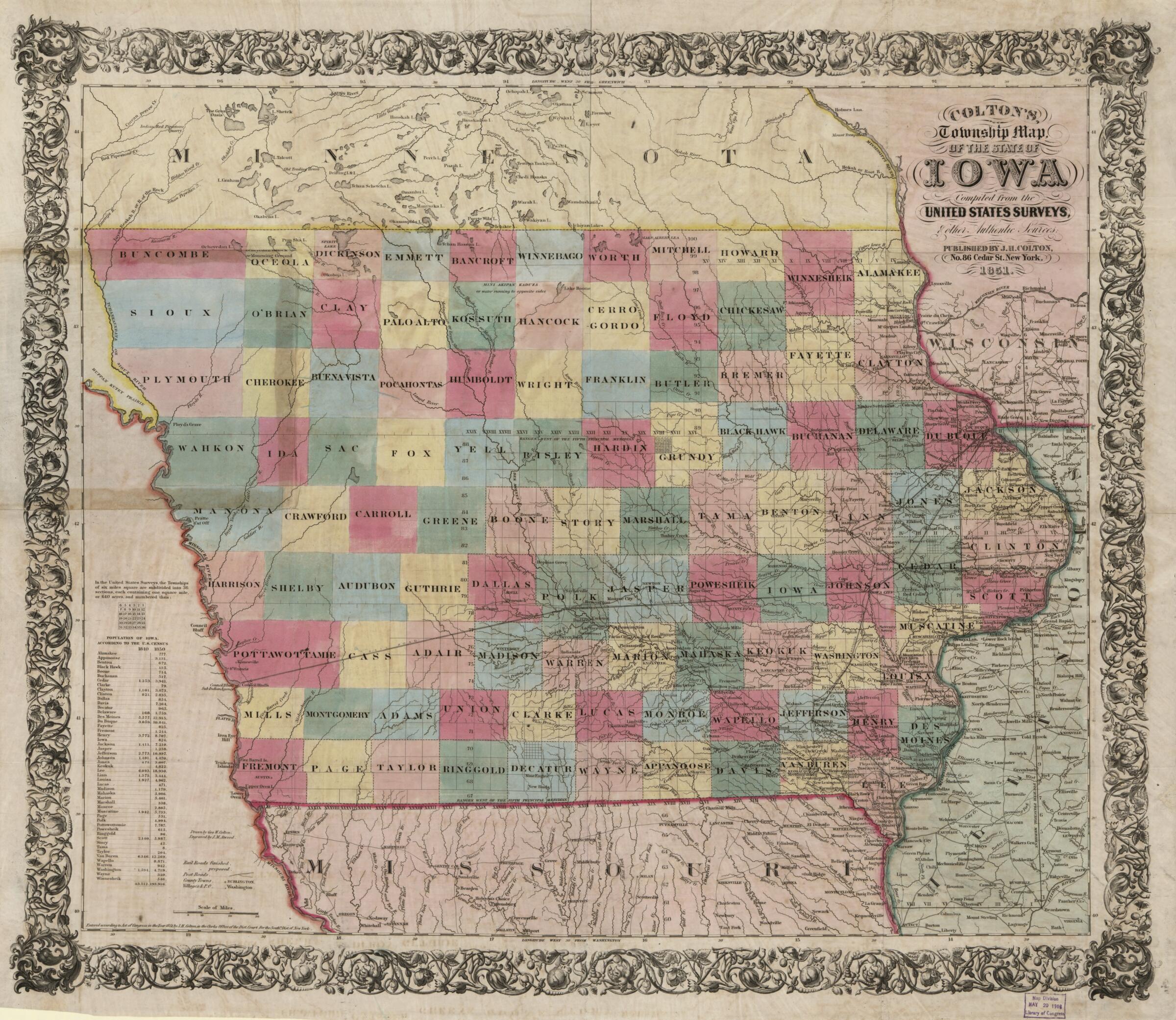 This old map of Colton&