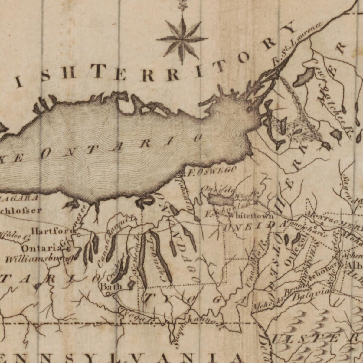 This old map of New York from 1795 was created by Joseph Scott in 1795