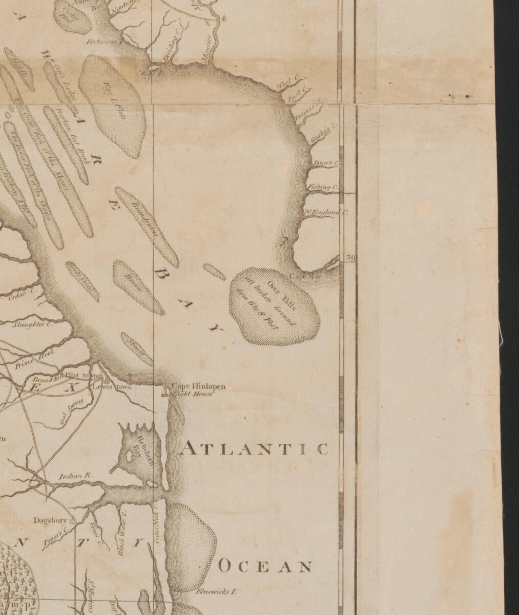This old map of Delaware from the Best Authorities from 1795 was created by W. (William) Barker, Mathew Carey in 1795