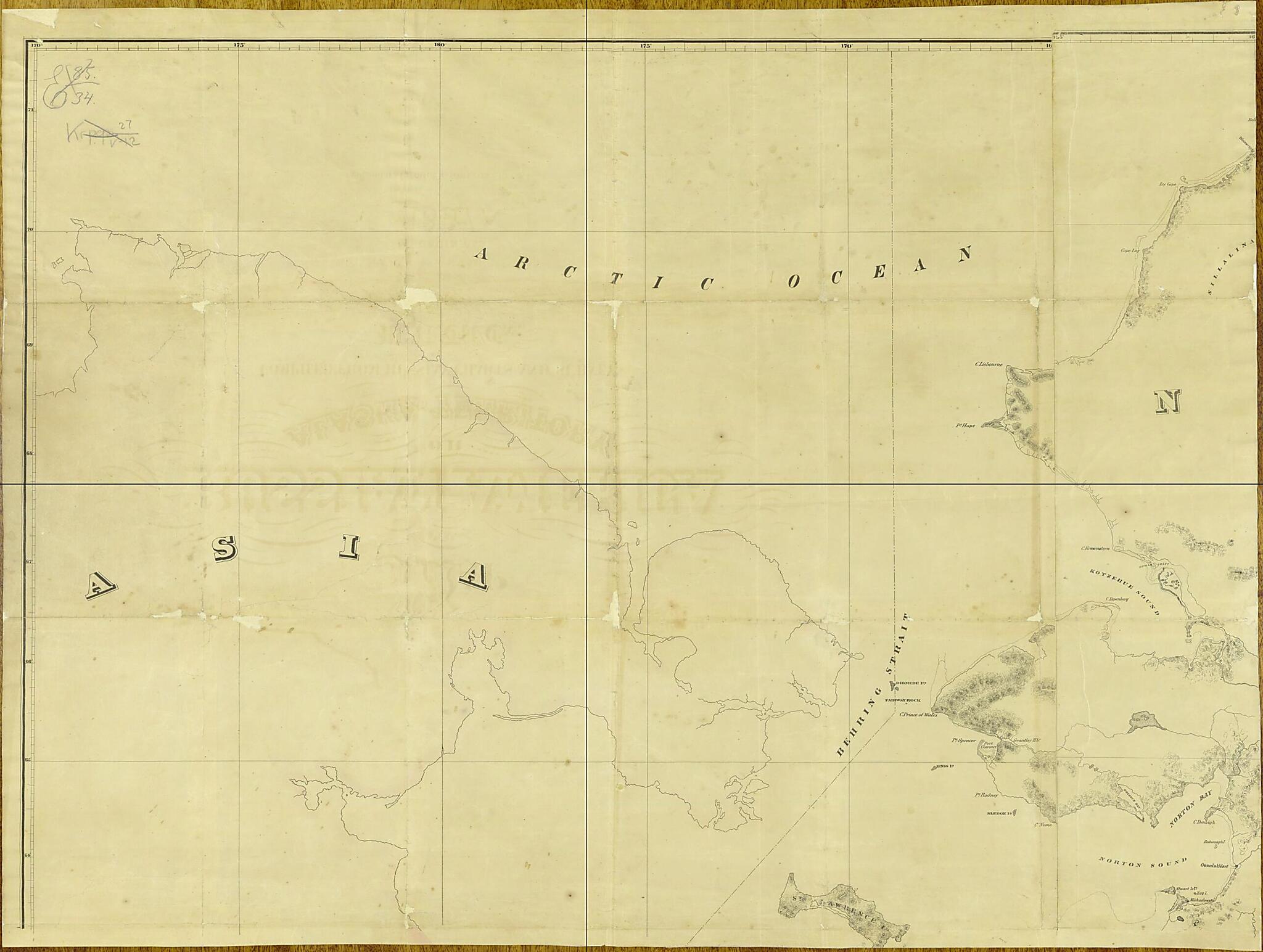 This old map of Map of Russian America Or Alaska Territory. Compiled from Russian Charts and Surveys by J. F. Lewis from 1867 was created by Charles S. Bulkley, J. F. Lewis, Western Union Telegraph Company in 1867