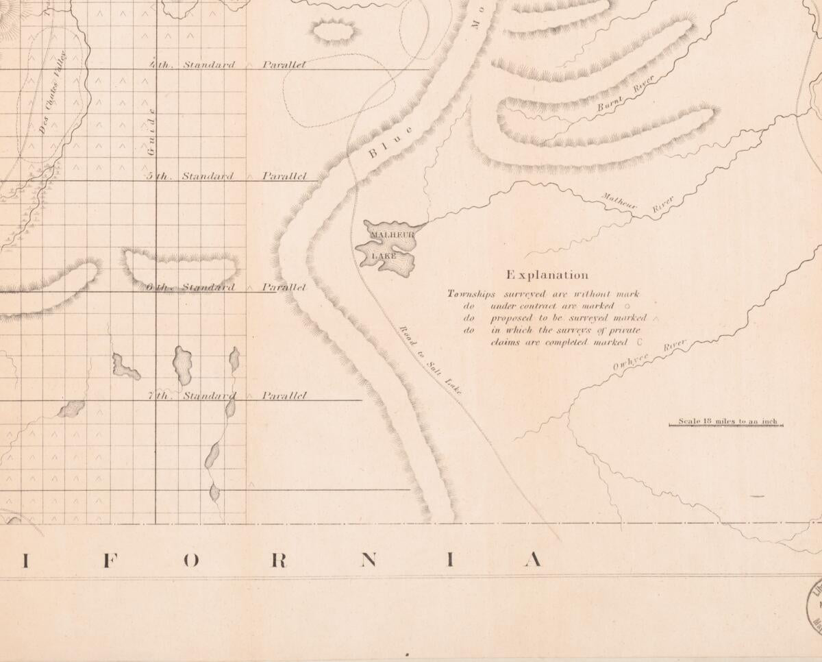 This old map of A Diagram of Oregon from 1859 was created by Julius Bien, W. W. (William Williams) Chapman in 1859
