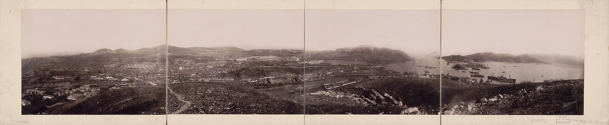 This old map of Port Arthur from 1903 was created by in 1903