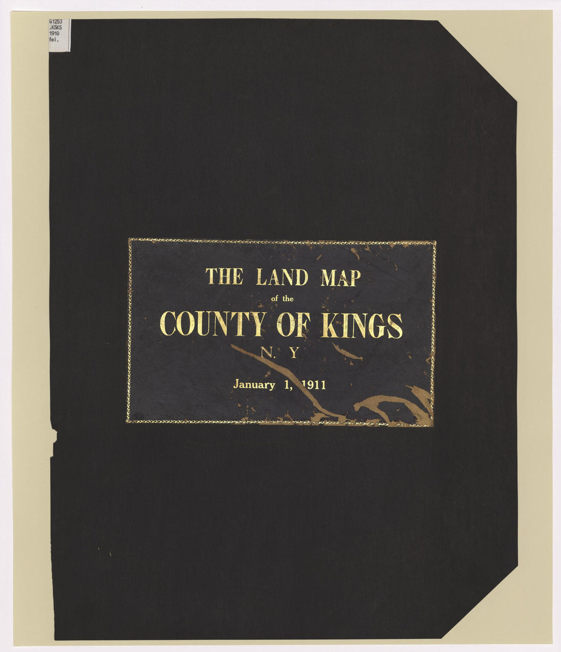 This old map of The Land Map of the County of Kings, State of New York 1911 to 1920, Inclusive (Land Map of the County of Kings, N.Y., January 1, 1911) from 1910 was created by Kings County (N.Y.) in 1910