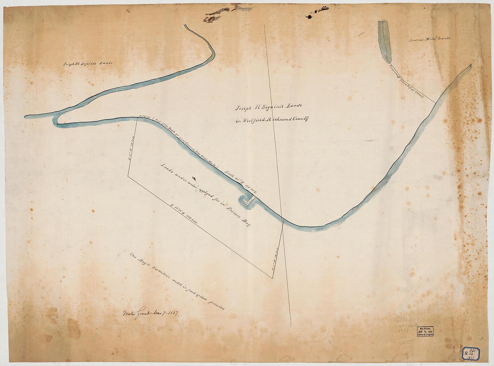 This old map of Joseph H Seguine&