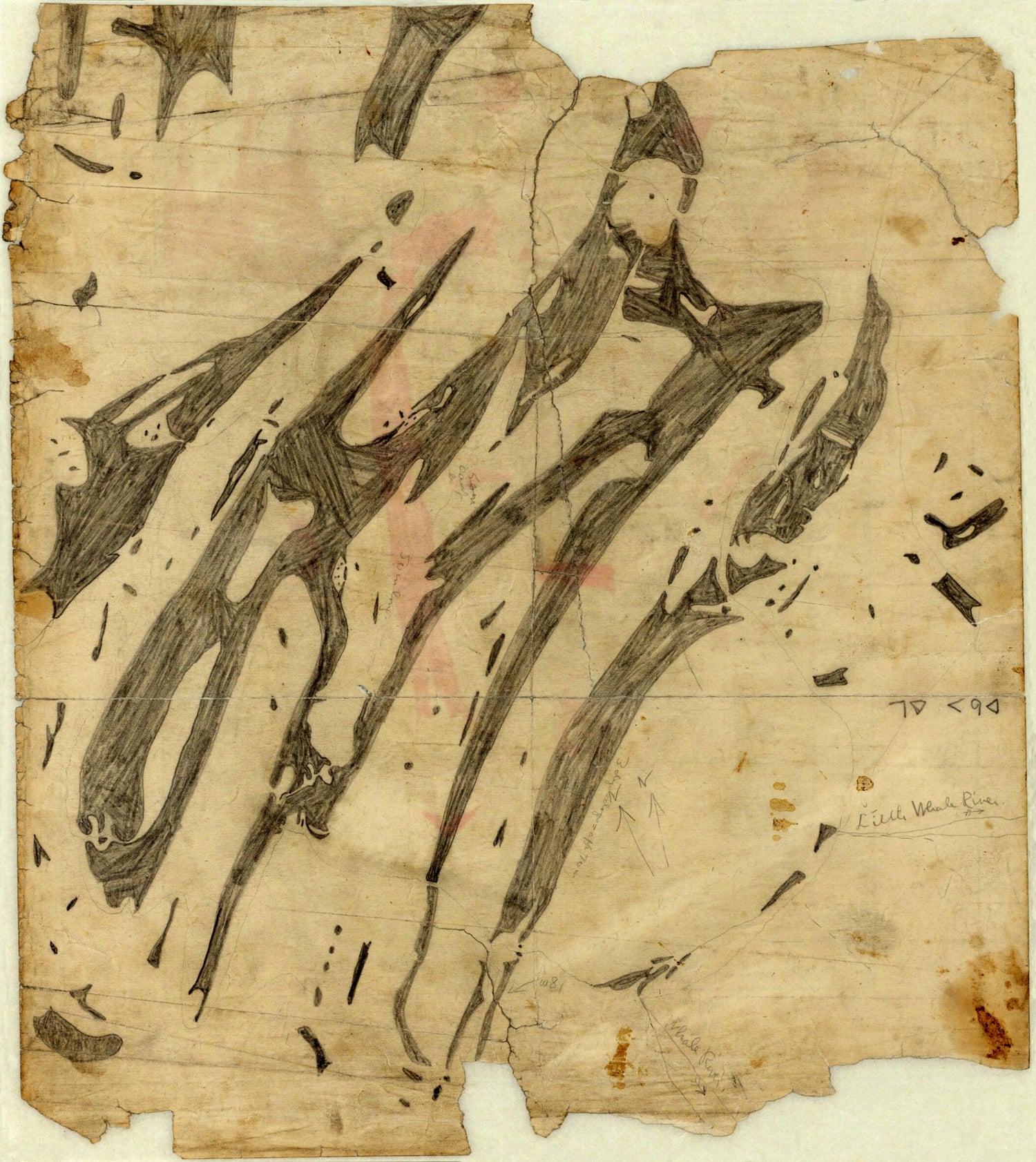 This old map of Map of Belcher Islands from 1909 was created by Robert Joseph Flaherty,  Wetallok in 1909