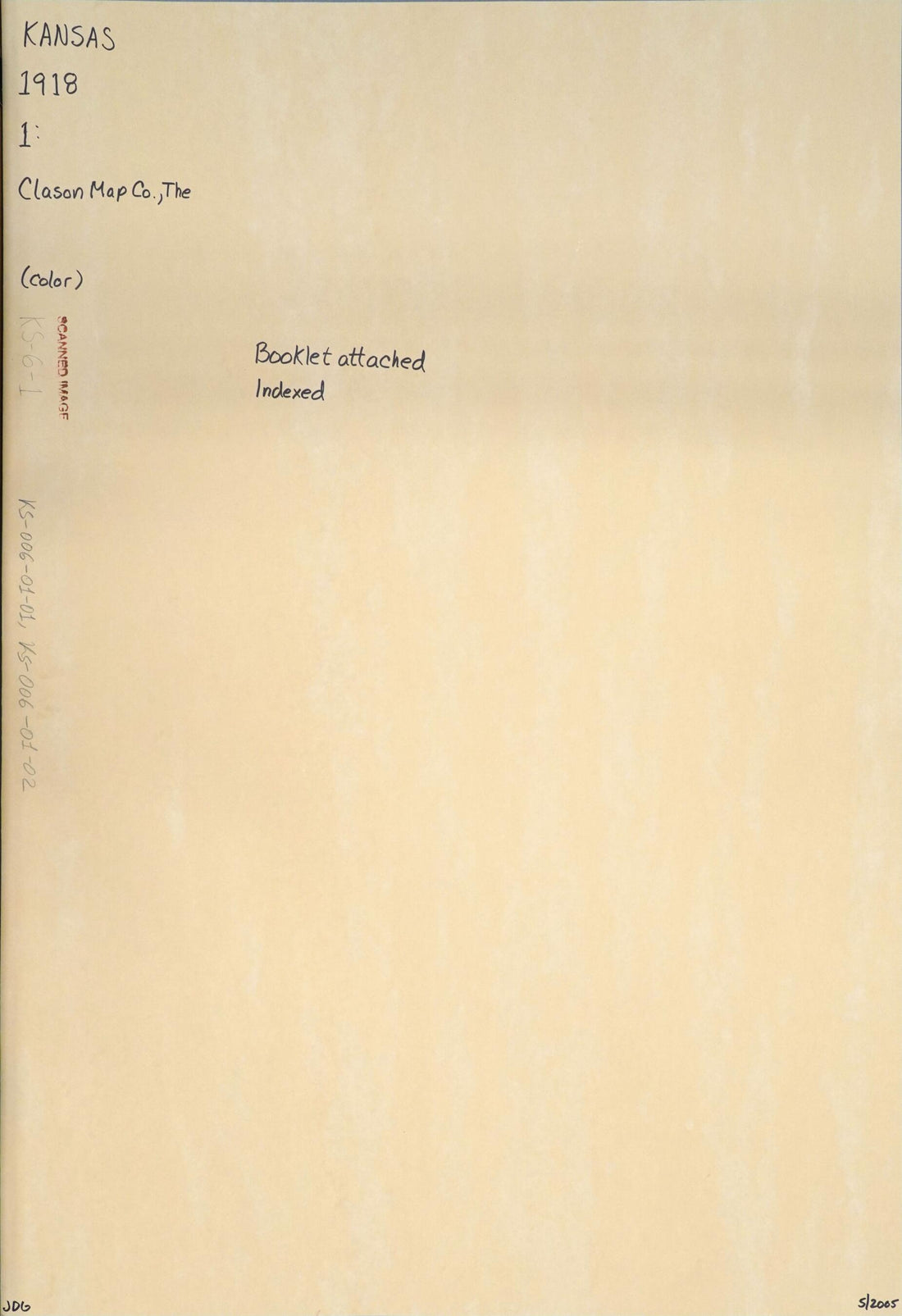 This old map of Maps of Kansas, from from 1918 to 1948 (Alternate Supplied Title: Kansas Title Collection Drawer 6, -general from 1918-1948) was created by in 1918