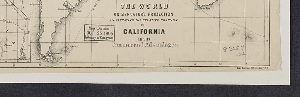 This old map of -various Subjects Soim-Tz (Alternate Supplied Title: California Title Collection Drawer 93, -various Subjects Soim-Tz) from 1850 was created by  in 1850