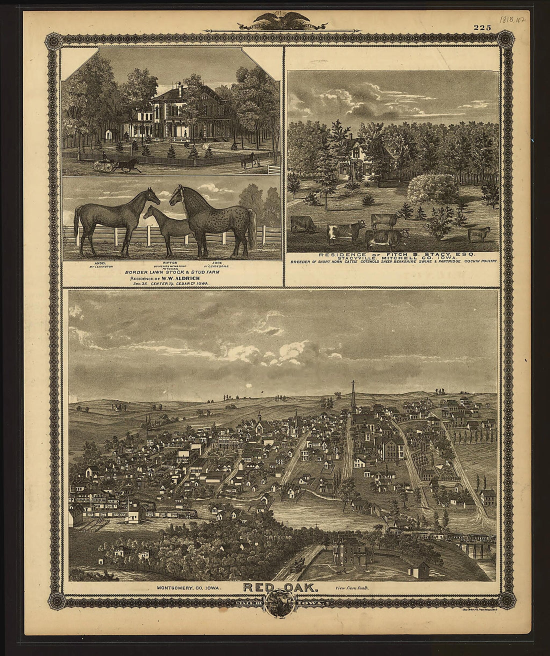 This old map of A. T. Andreas&