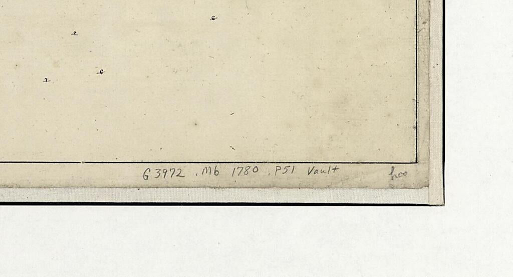 This old map of Plano Del Puerto De La Mobila Situado En Latd. No. De 30⁰ 10ʹ M. Tomado á Los Ingleses El Dia 14 De Marzo De from 1780 was created by  in 1780