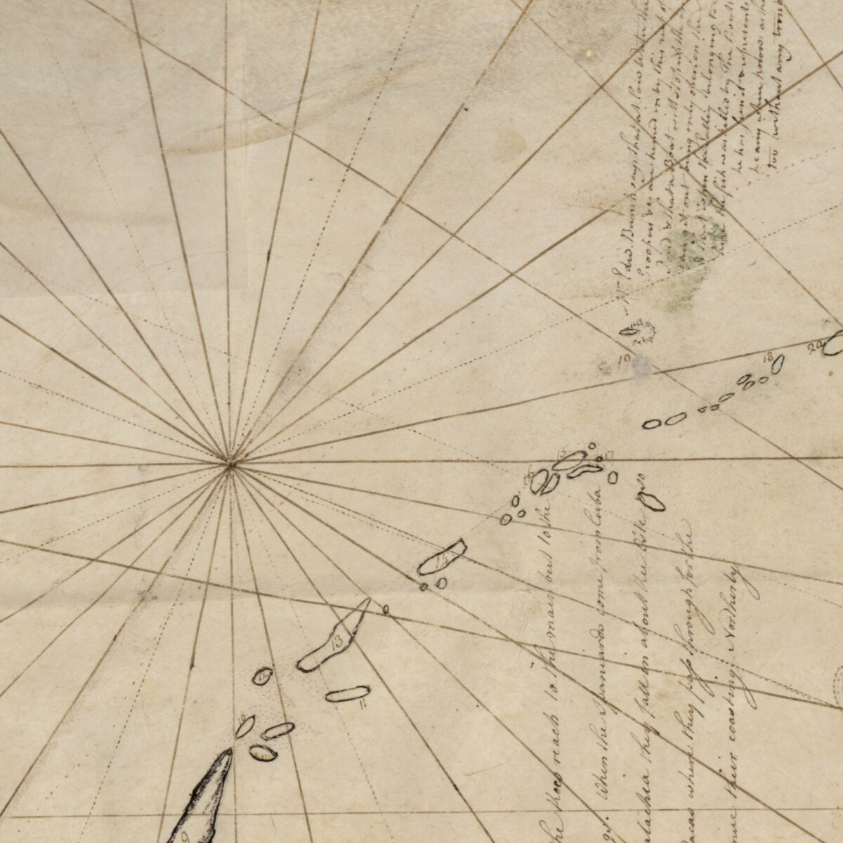 This old map of The Coast of Florida from the Dry Tortugas to the Old Cape from 1756 was created by David Cutler Braddock in 1756