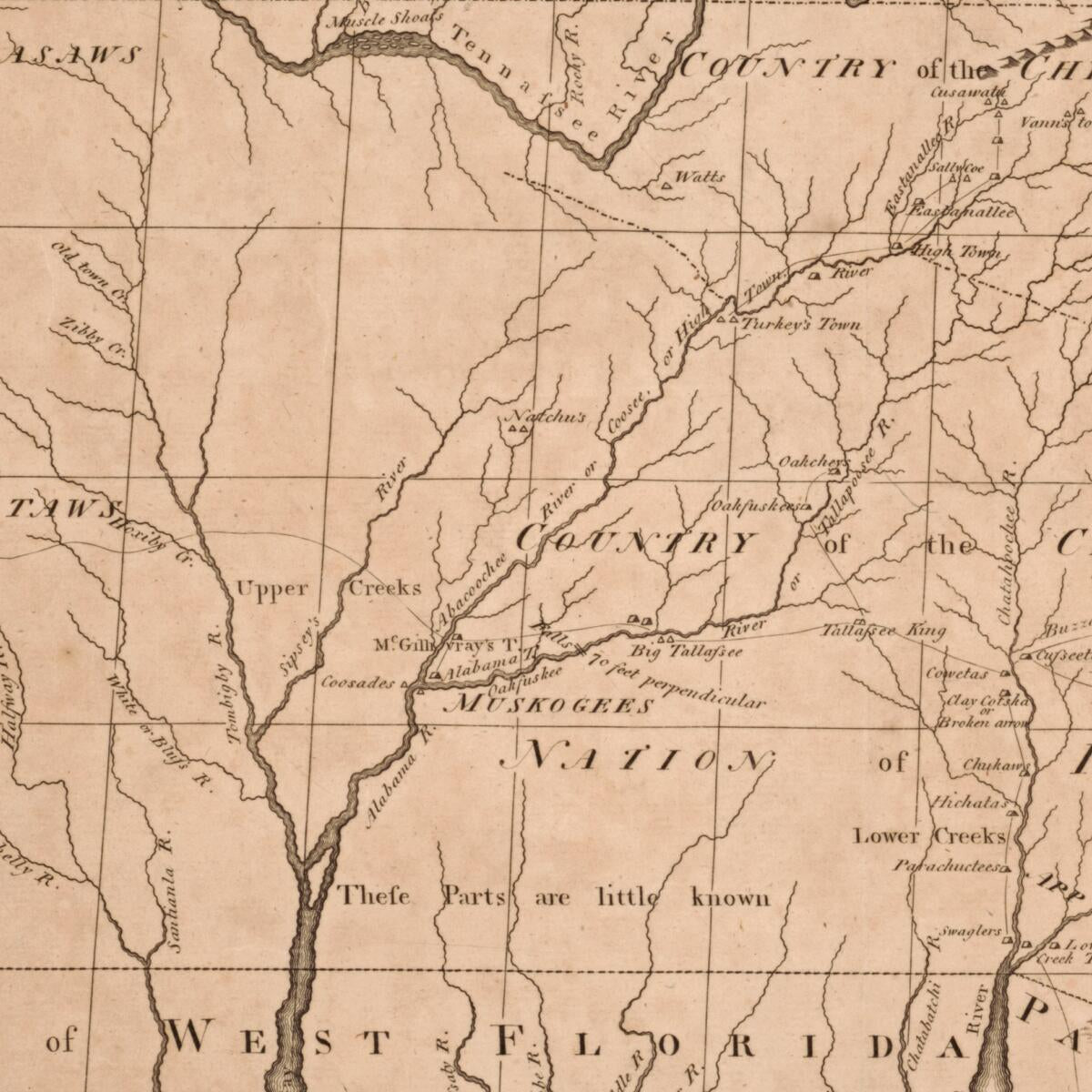 This old map of Georgia, from the Latest Authorities from 1795 was created by W. (William) Barker, Mathew Carey, William Guthrie in 1795