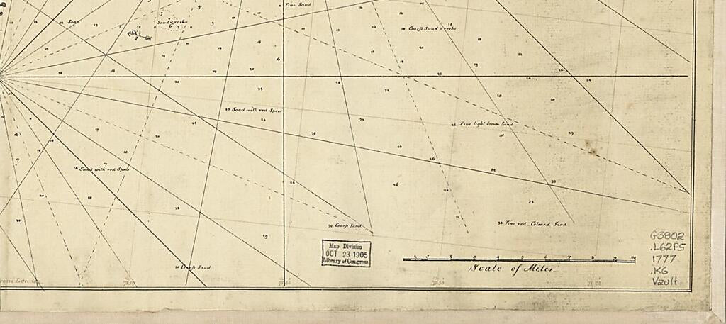 This old map of A Plan of the East Part of Long Island Sound from Remarks Made On Board His Majesty&