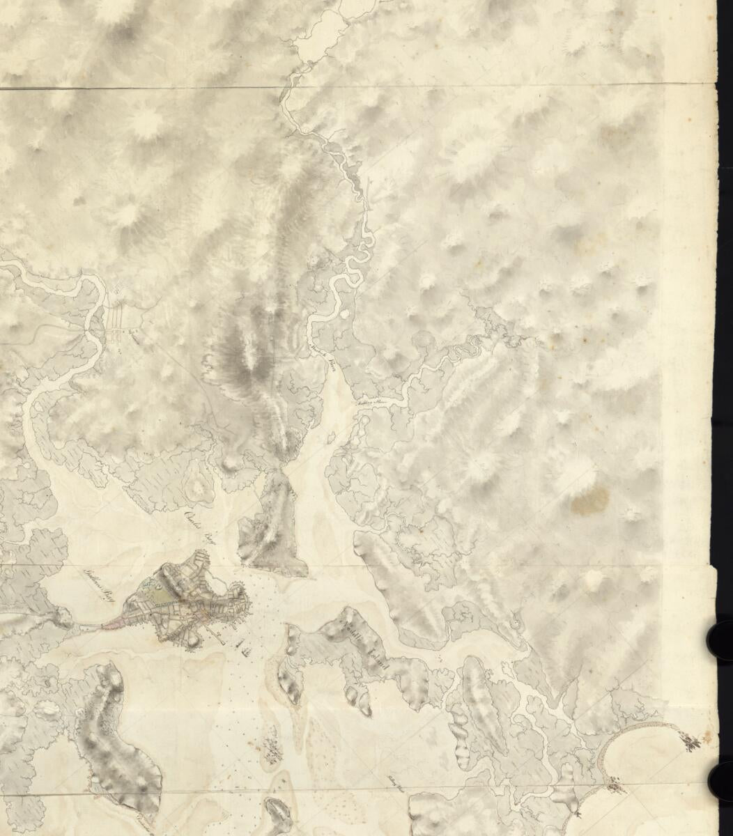This old map of Boston Harbor, Massachusetts from 1770 was created by  in 1770