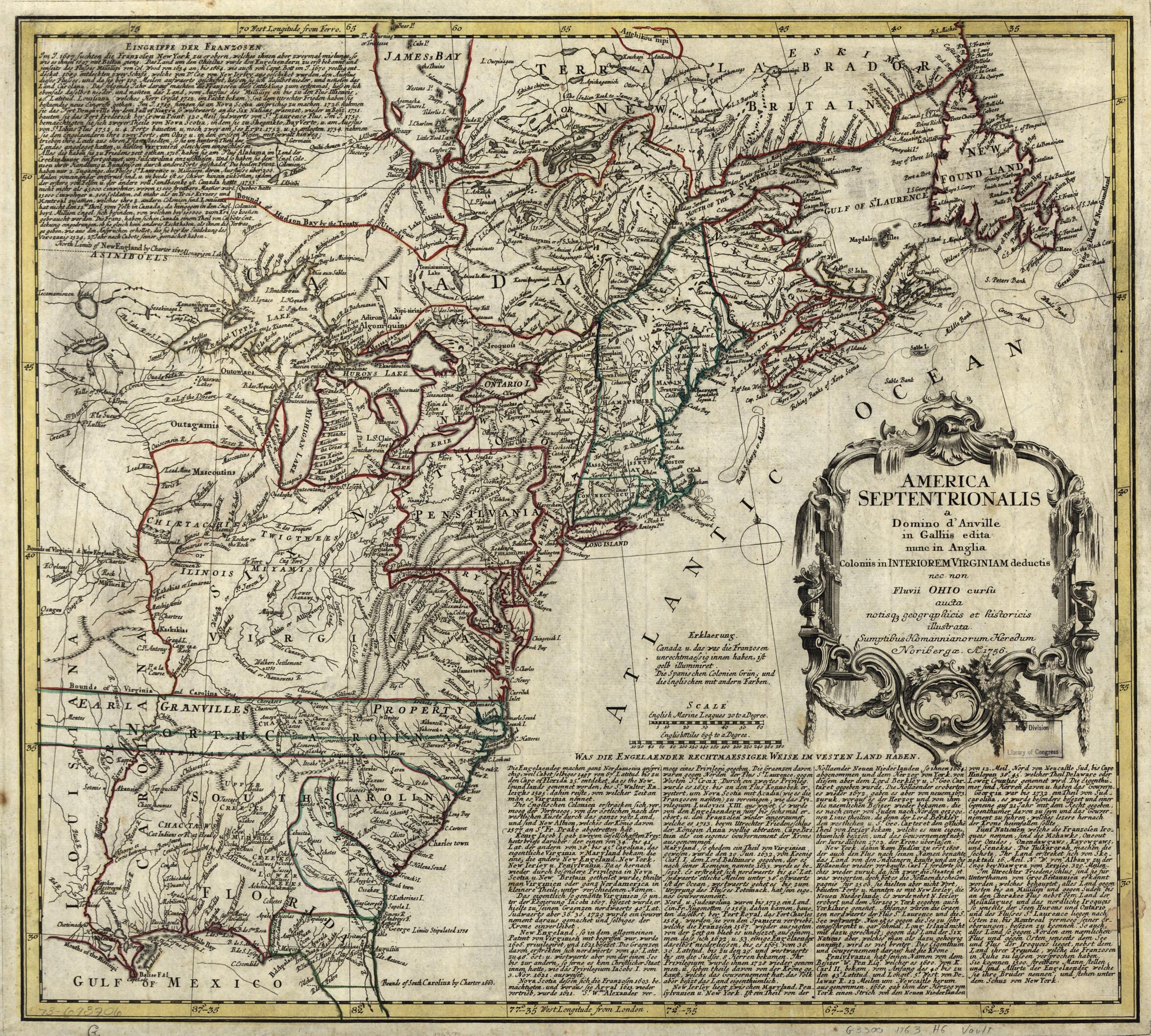 America Septentrionalis a Domini D&