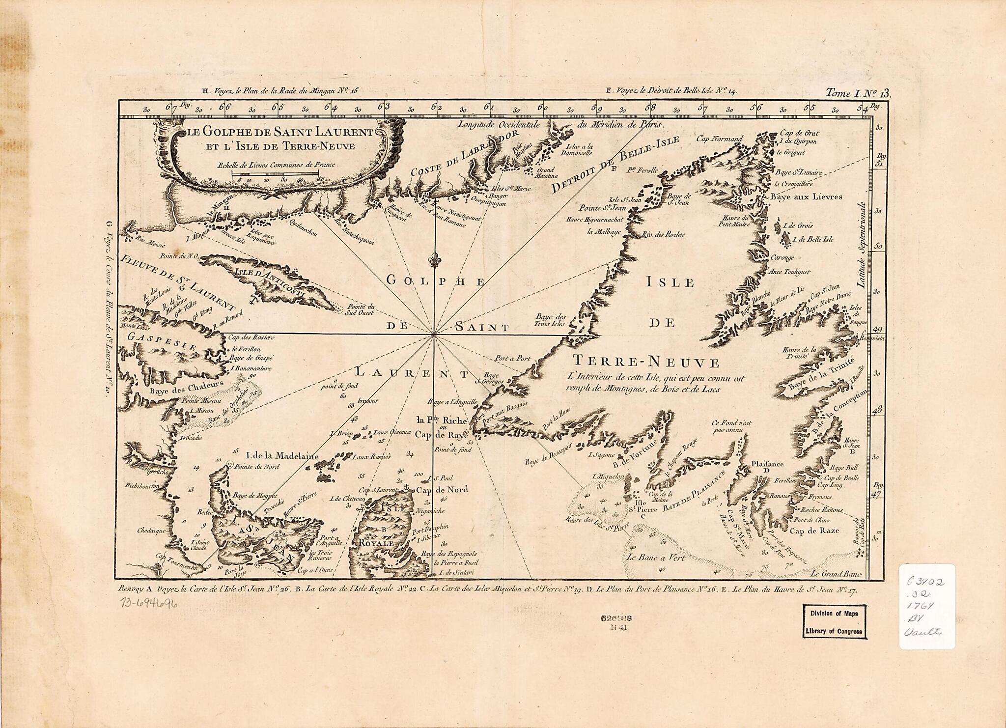 Neuve 1764 by Relic Map Company