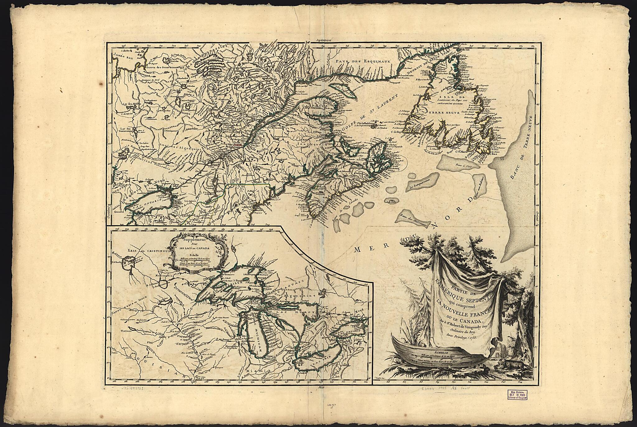 This old map of Partie De L&