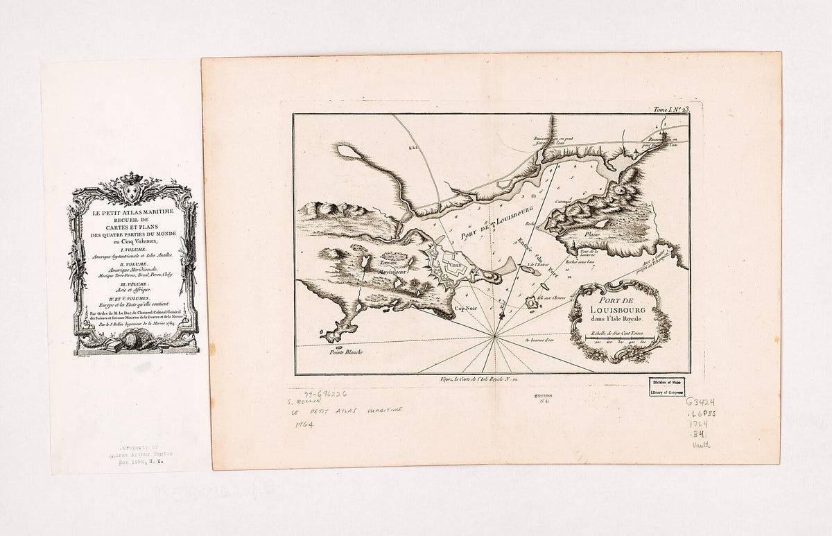 Port De Louisbourg Dans L&