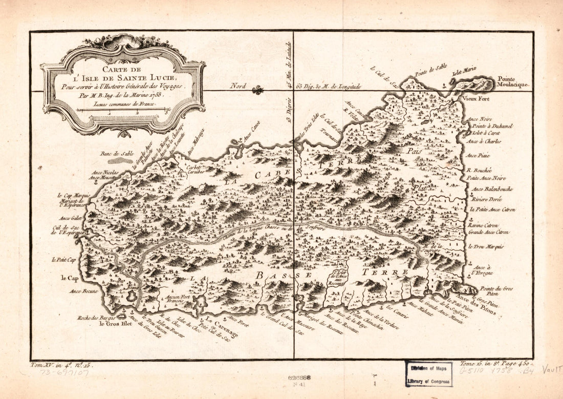 This old map of Carte De L&