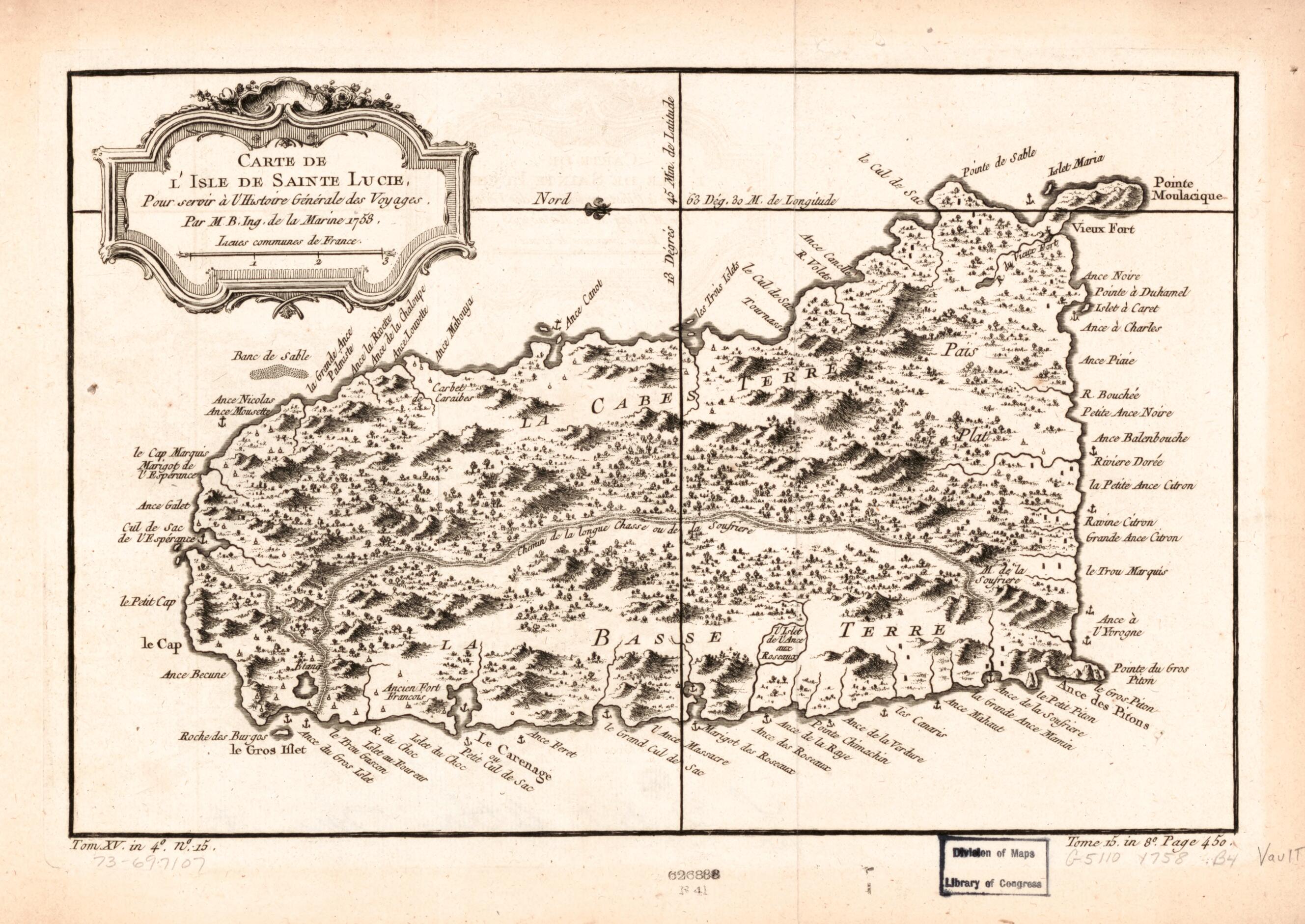 This old map of Carte De L&