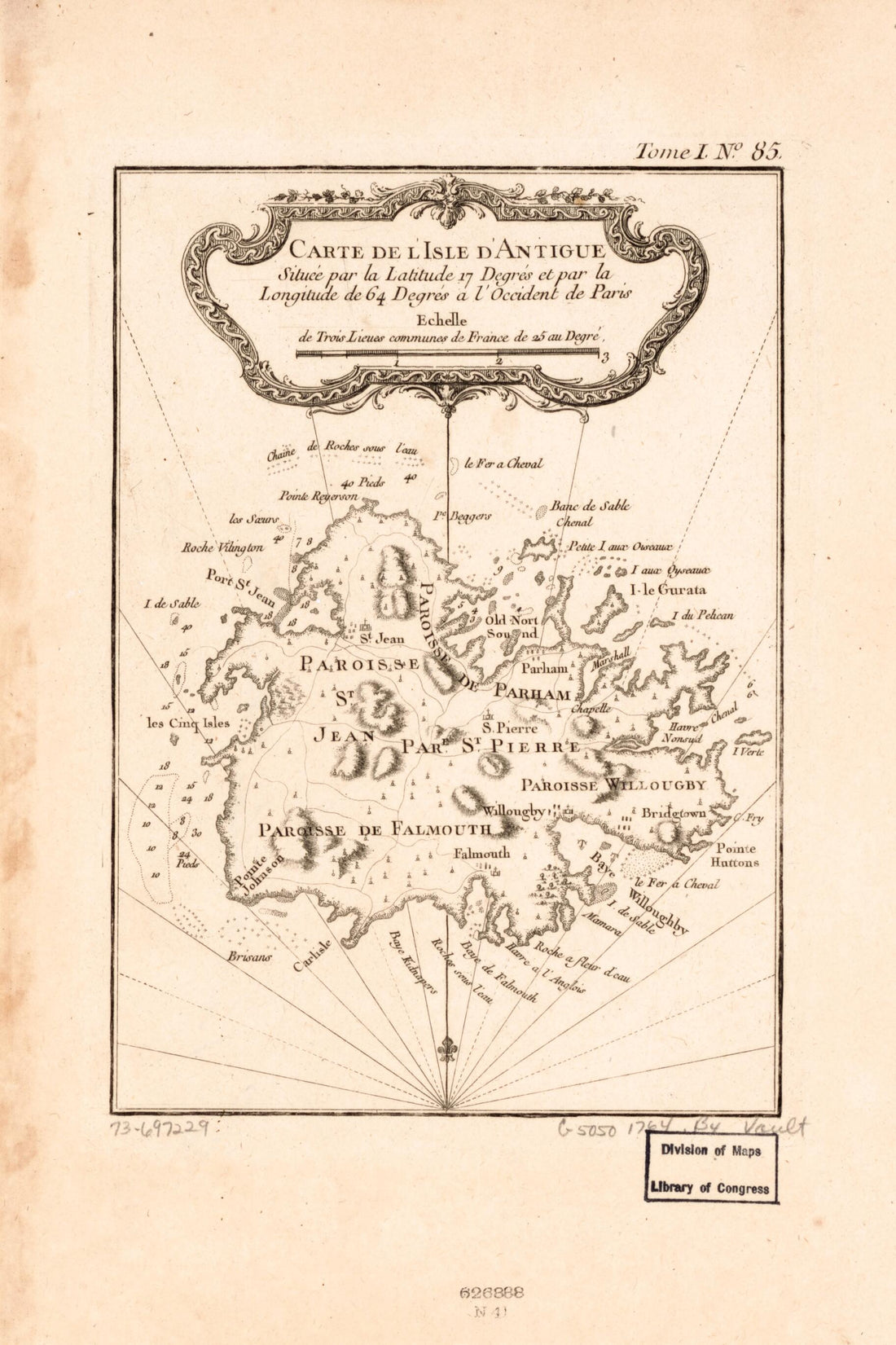 This old map of Carte De L&