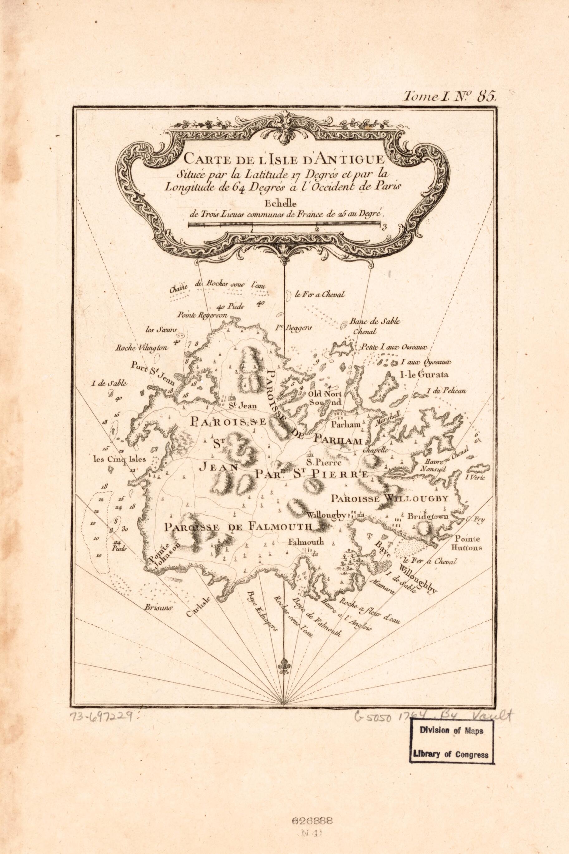 This old map of Carte De L&