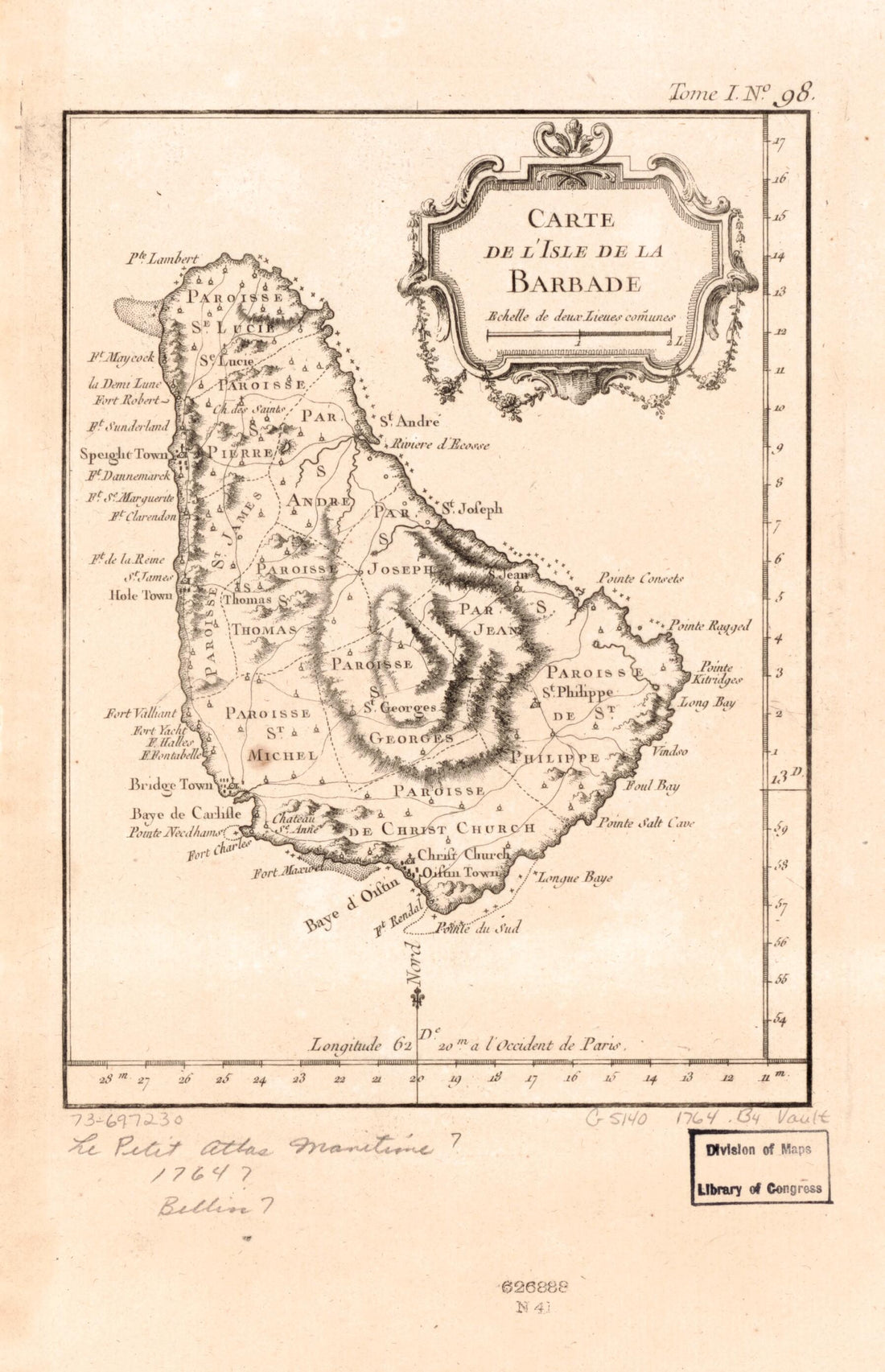 This old map of Carte De L&