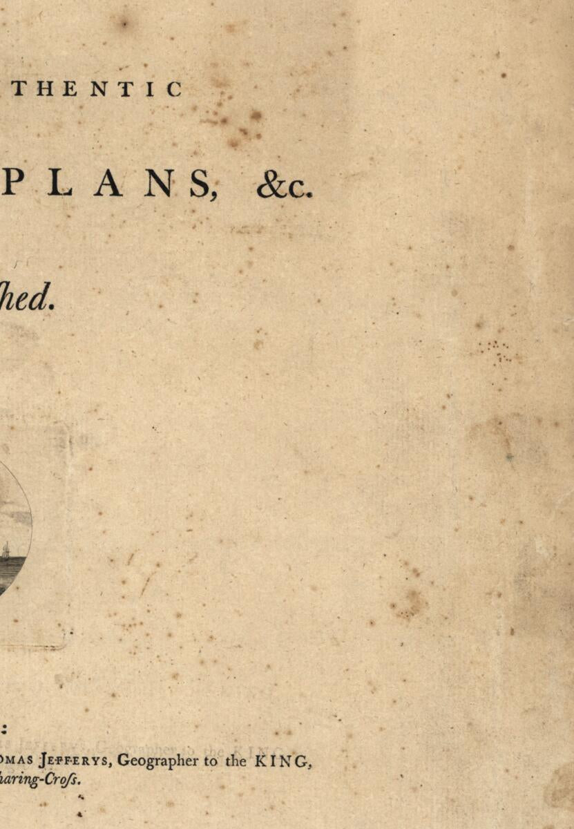 This old map of The North American Atlas, Selected from the Most Authentic Maps, Charts, Plans, &c. Hitherto Published from 1777 was created by William Faden, Thomas Jefferys in 1777