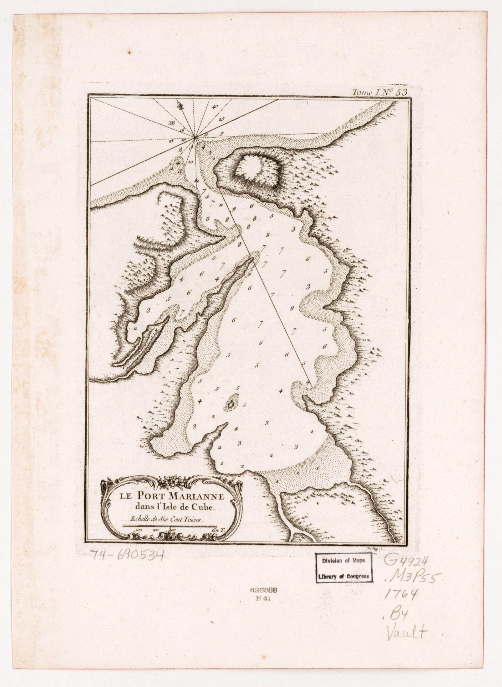 This old map of Le Port Marianne Dans L&
