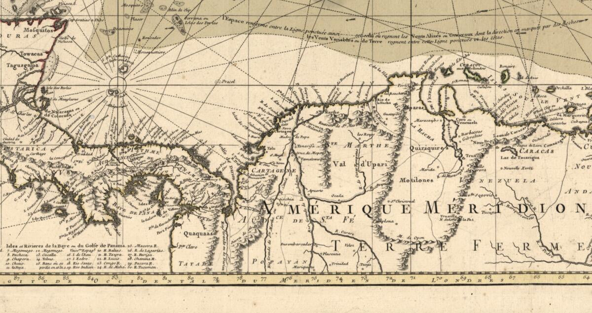 This old map of Carte Du Golphe Du Mexique Et Des Isles Antilles, Reduite De La Grande Carte Angloise De Popple from 1780 was created by  Nicolas, Philippe Buache,  Dezauche, Henry Popple in 1780