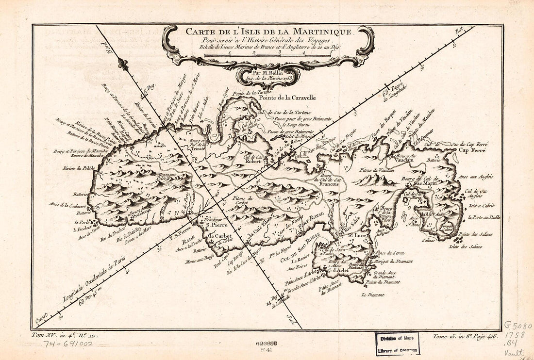 This old map of Carte De L&