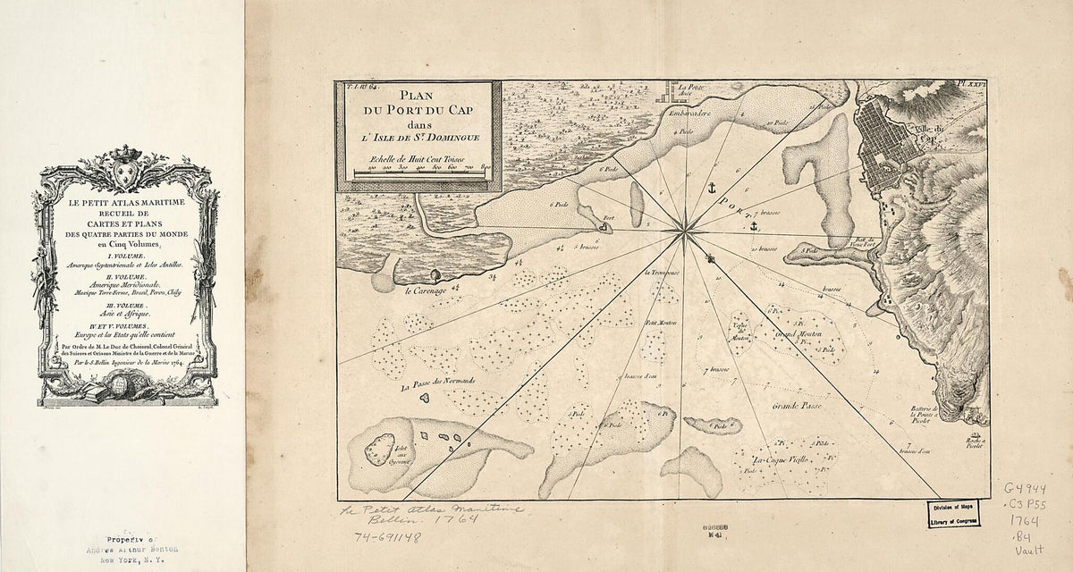 Plan Du Port Du Cap Dans L&