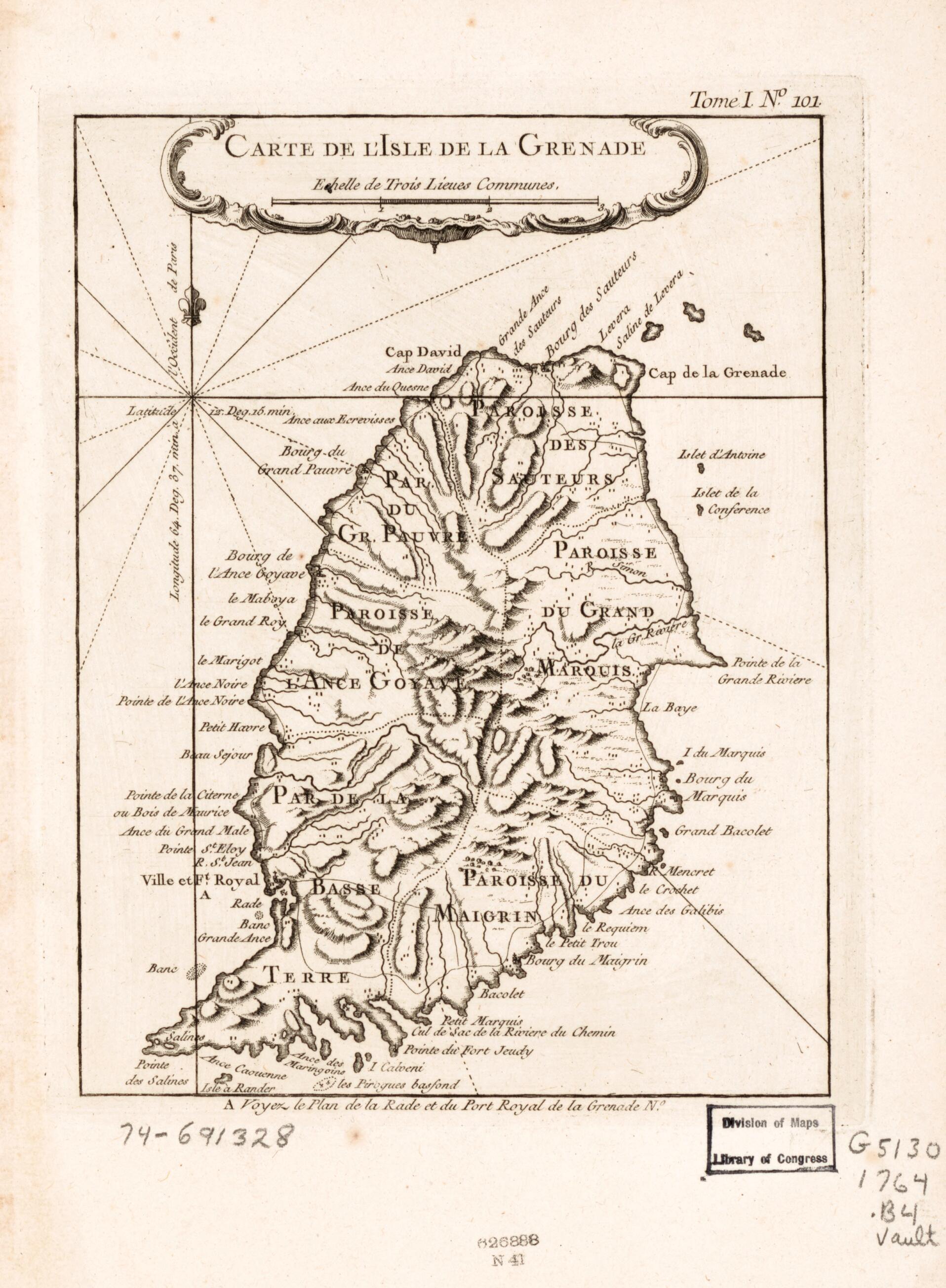 This old map of Carte De L&