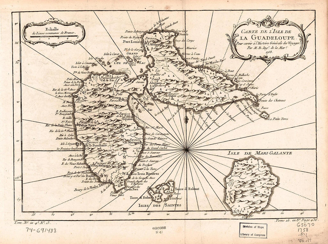 This old map of Carte De L&