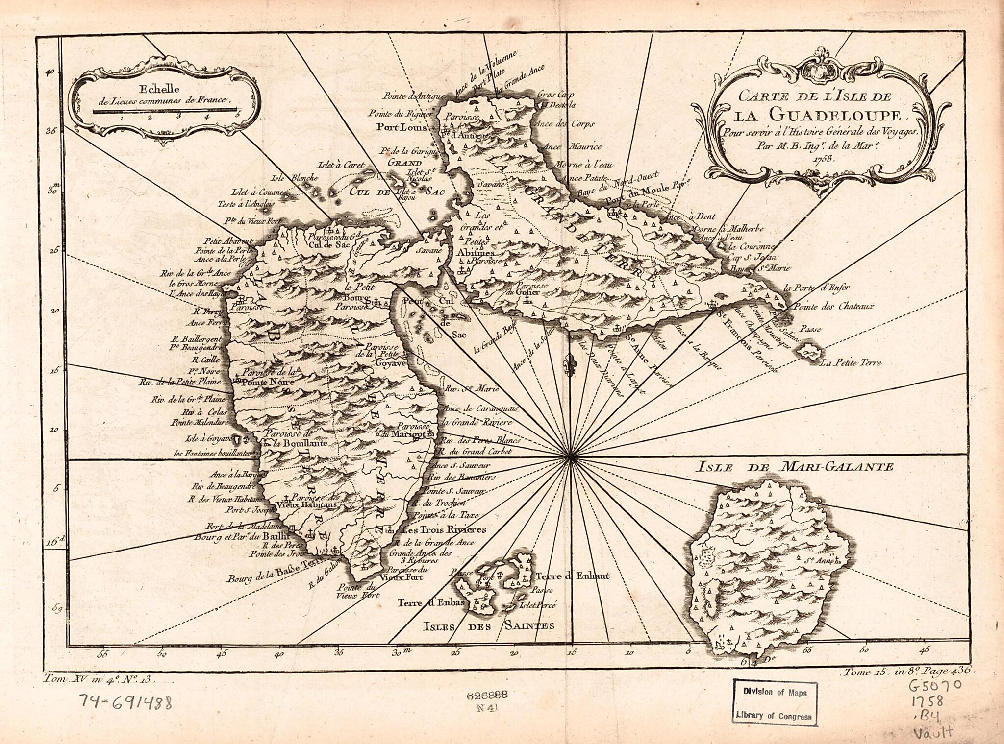 This old map of Carte De L&