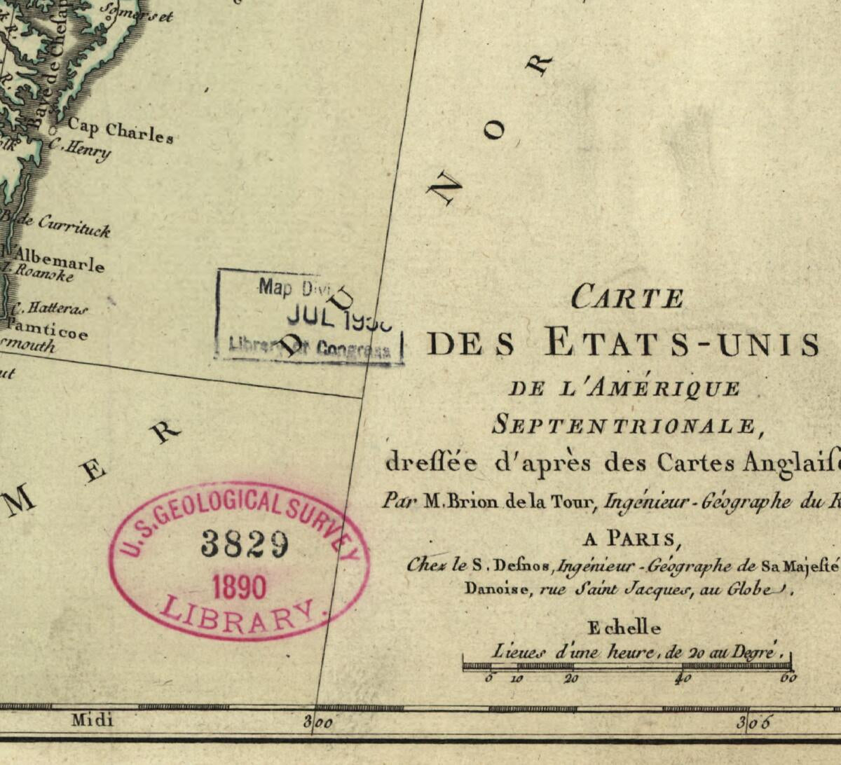 This old map of Unis De L&