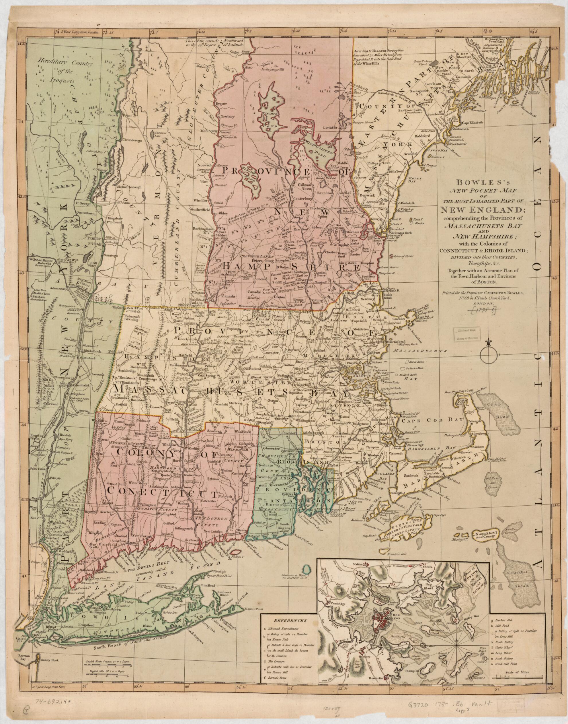 This old map of Bowles&