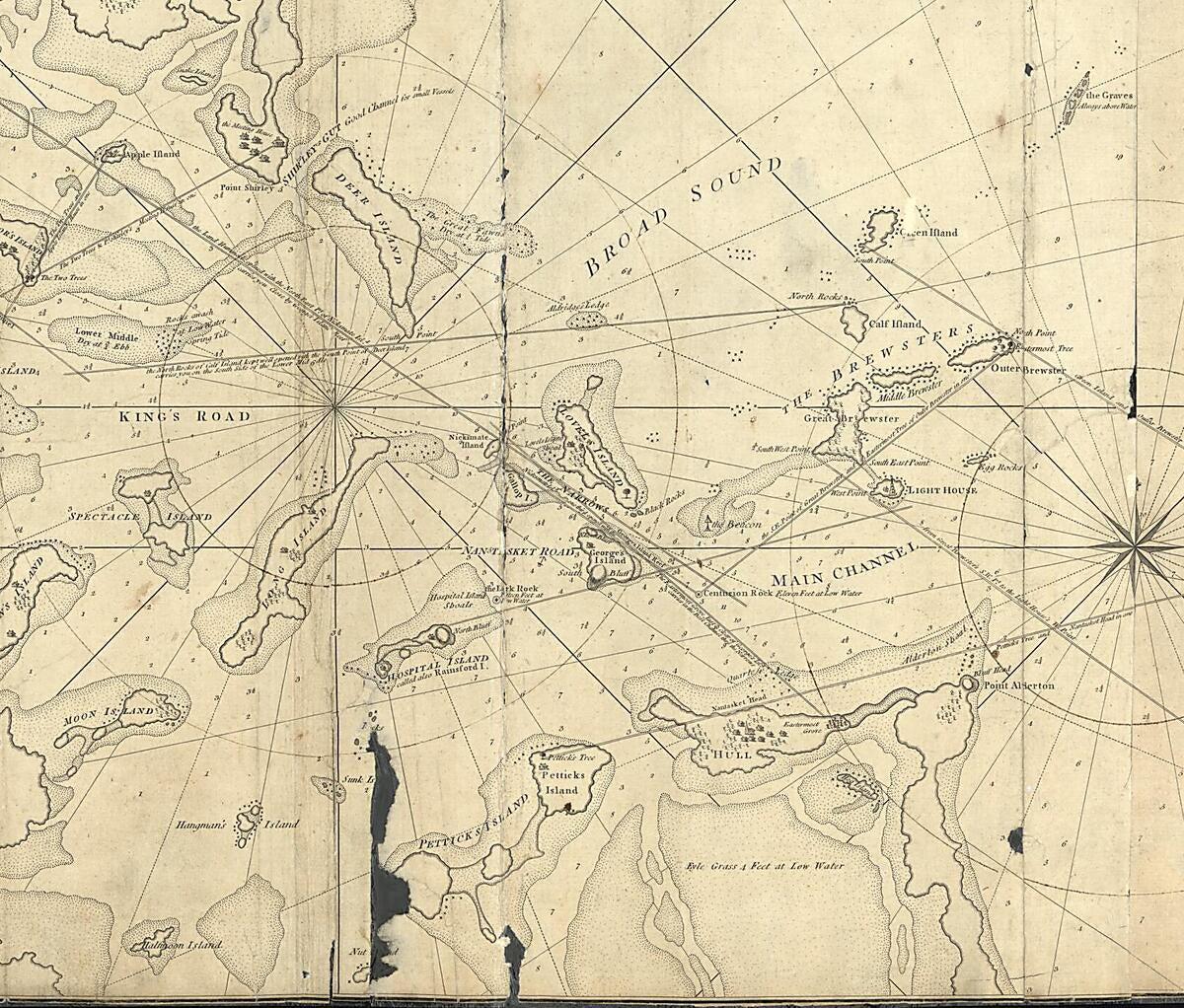 This old map of Marks, and Other Directions from 1777 was created by  Robert Sayer and John Bennett (Firm) in 1777