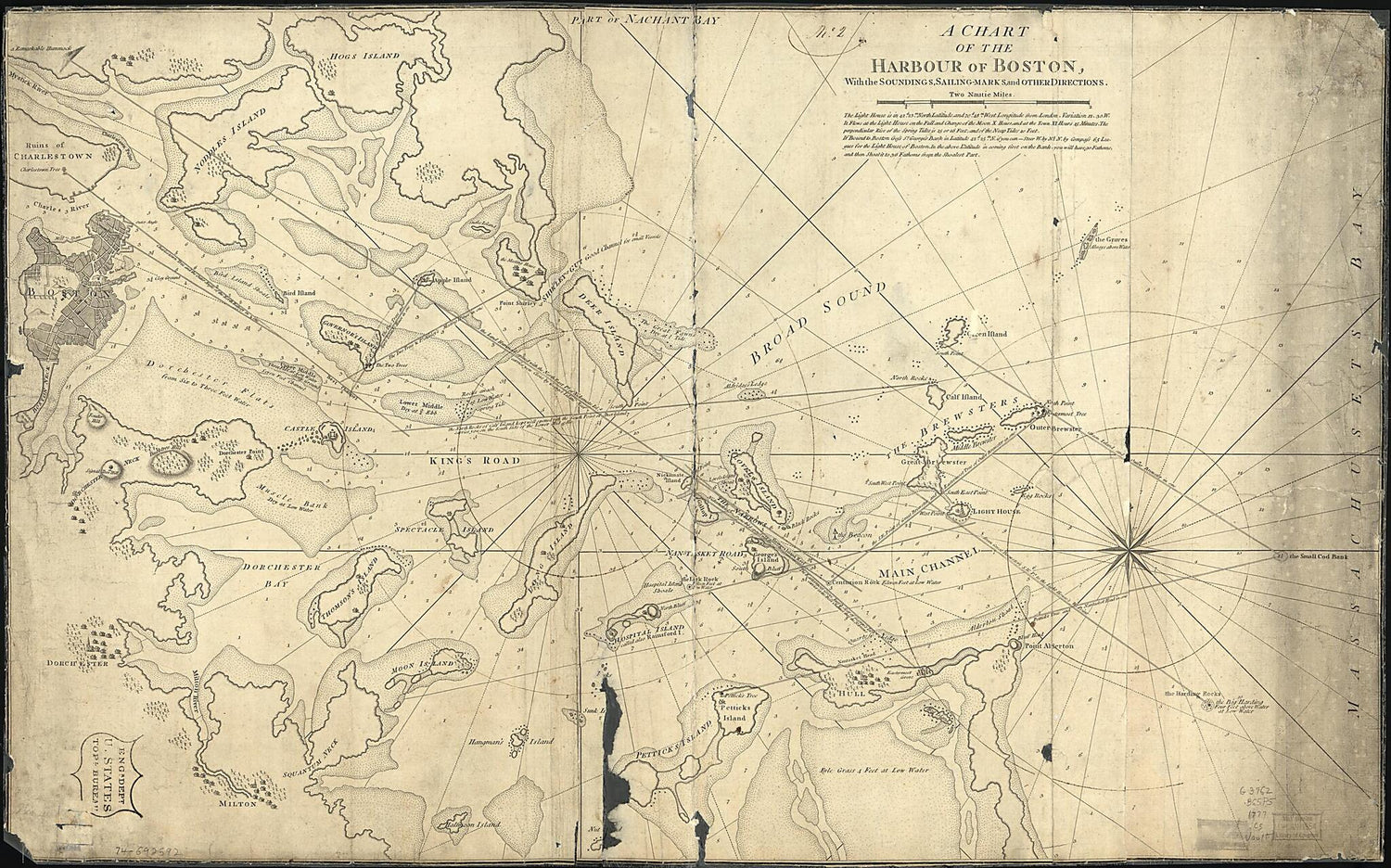 This old map of Marks, and Other Directions from 1777 was created by  Robert Sayer and John Bennett (Firm) in 1777