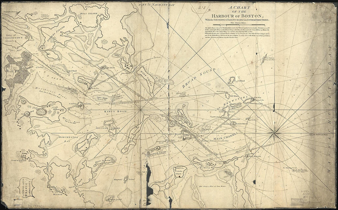 This old map of Marks, and Other Directions from 1777 was created by Robert Sayer and John Bennett (Firm) in 1777