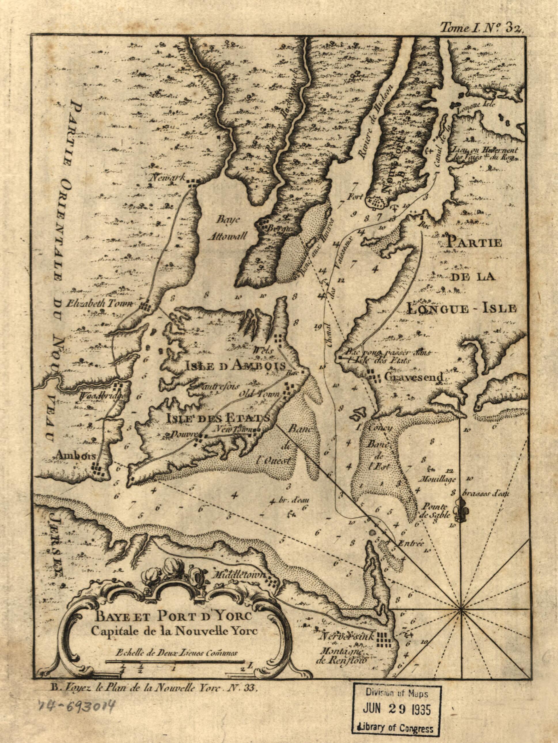 This old map of Baye Et Port D&