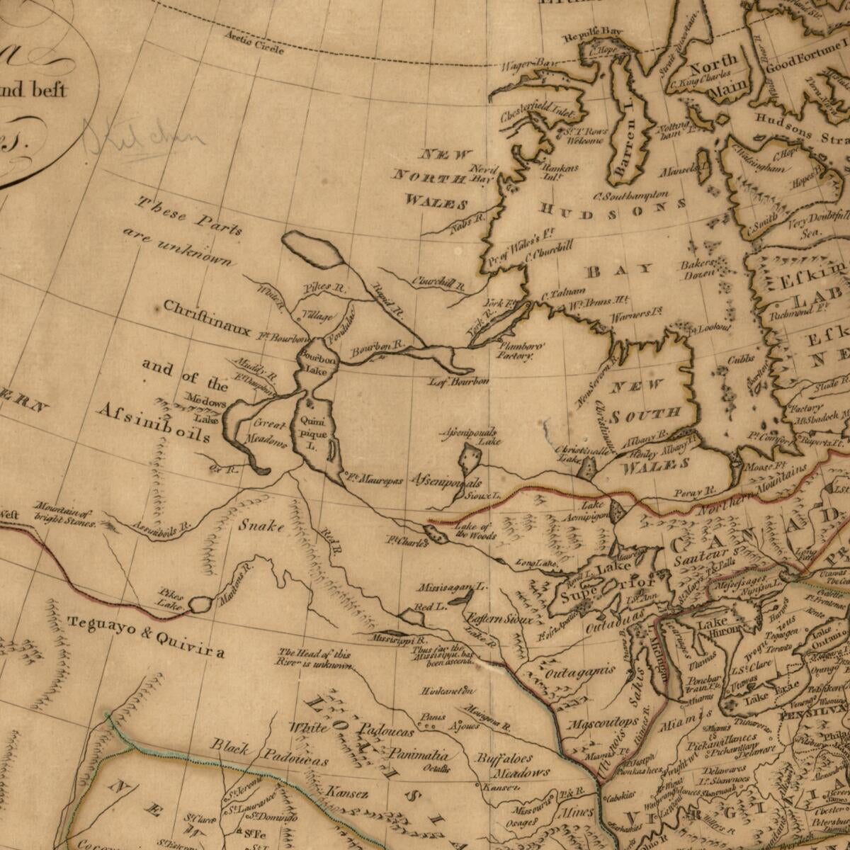 This old map of North America Drawn from the Latest and Best Authorities from 1787 was created by John Harrison, Thomas Kitchin, Garnet Terry in 1787